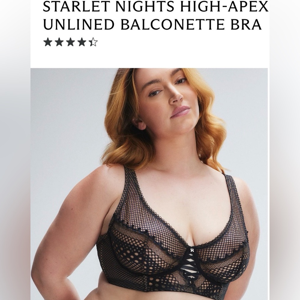 Starlet Nights High-Apex Unlined Balconette Bra